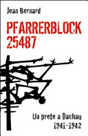 Copertina  Pfarrerblock 25487 : Un prete a Dachau 1941-1942