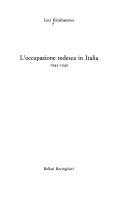 Copertina  L'occupazione tedesca in Italia : 1943-1945